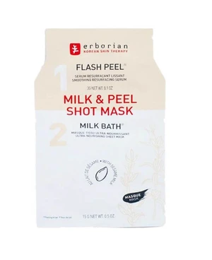 Erborian Vyživujúce pleťová maska (Milk & Peel Shot Mask) 18 g