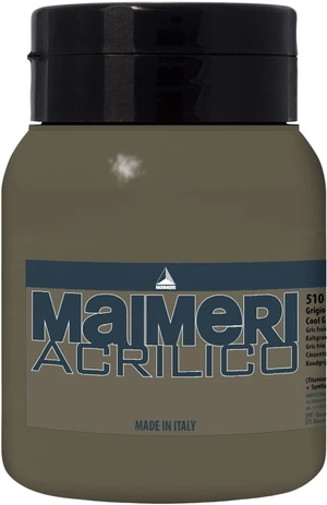 Maimeri Acrilico Akrylová barva Cool Grey 510 500 ml 1 ks