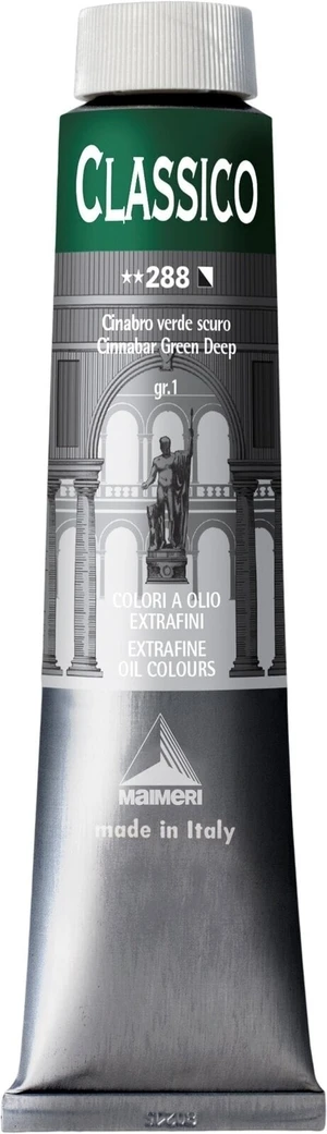 Maimeri Classico Olejová barva Cinnabar Green Deep 200 ml 1 ks