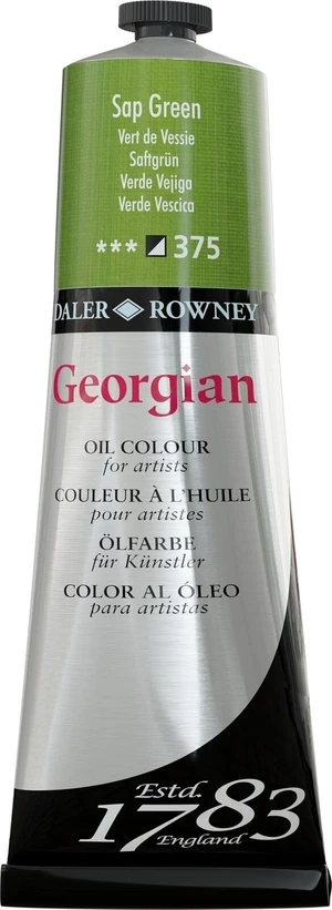 Daler Rowney Georgian Olajfesték Sap Green 225 ml 1 db