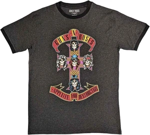 Guns N' Roses T-Shirt Appetite for Destruction Unisex Charcoal Grey L