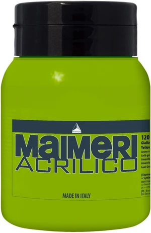 Maimeri Acrilico Acrylfarbe Yellow Greenish 120 500 ml 1 Stck