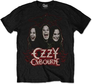 Ozzy Osbourne T-Shirt Crows & Bars Unisex Black 2XL