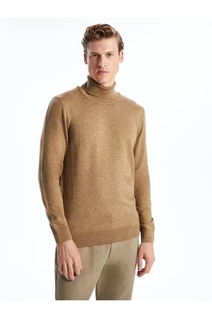 LC Waikiki Lcw Turtleneck Long Sleeve Men's Knitwear Sweater