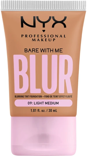 NYX PROFESSIONAL MAKEUP Bare With Me Blur Tint 09 Light Medium make-up, 30 ml