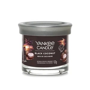 Yankee Candle Aromatická svíčka Signature tumbler malý Black Coconut 122 g