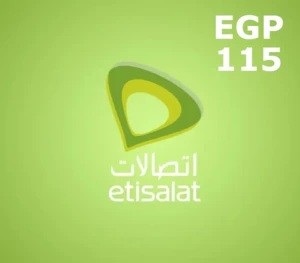 Etisalat 115 EGP Mobile Top-up EG