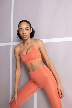 Defactofit Crew Neck Sports Bra