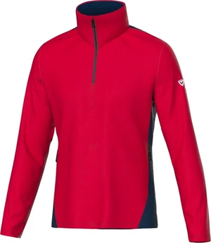 Rossignol Cieloalto Half Zip Fleece Neon Red M Kapuzenpullover