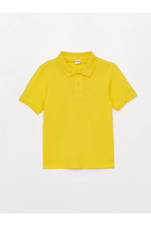 LC Waikiki Polo Neck Basic Short Sleeve Boy's T-Shirt