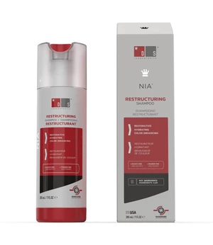 DS Laboratories Šampon na poškozené vlasy Nia (Restructuring Shampoo) 205 ml