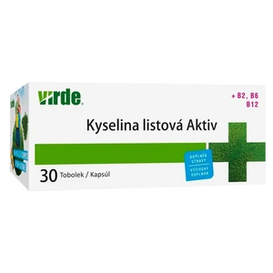 VIRDE Kyselina listová aktiv 30 tobolek