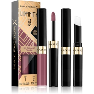 Max Factor Lipfinity Gilded Edition dlouhotrvající rtěnka s balzámem odstín 105 Radiant Charm 4,2 g