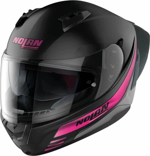 Nolan N60-6 Sport Outset Flat Black Fushia L Přilba