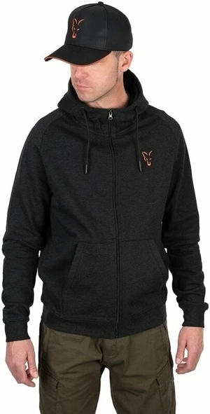 Fox Fishing Felpa Collection LW Hoody Black/Orange 3XL