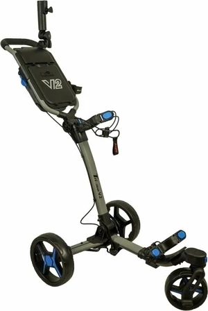 Axglo Tri-360 V2 3-Wheel SET Grey/Blue Chariot de golf manuel