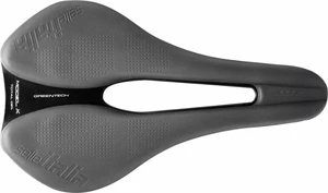 Selle Italia Model X Green Comfort Plus Superflow Grey/Black L FeC Alloy Fahrradsattel