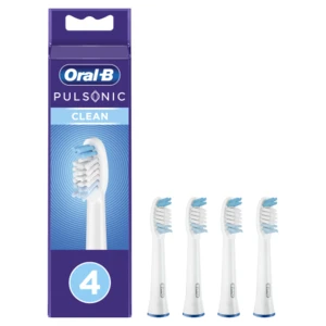 ORAL-B Pulsonic Clean Kartáčkové hlavy pro sonické zubní kartáčky 4 ks