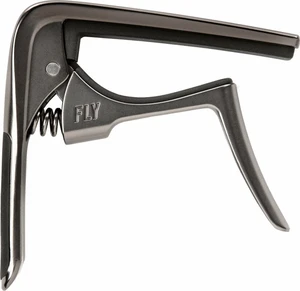 Dunlop MXR Trigger Fly Capo Gun Metal Gun Metal Capodastre pour guitare accoustique