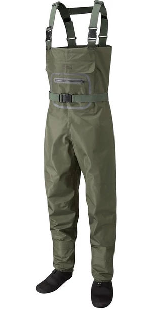 Leeda brodiace prsačky profil breathable chest waders-veľkosť l