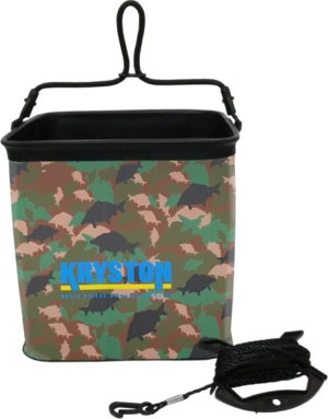 Kryston skladacie vedro eva bucket 24x24x24 cm