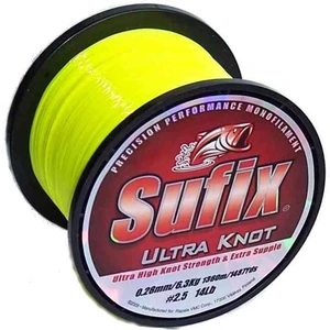 Sufix vlasec ultra knot žltý - 995 m 0,33 mm 8,1 kg