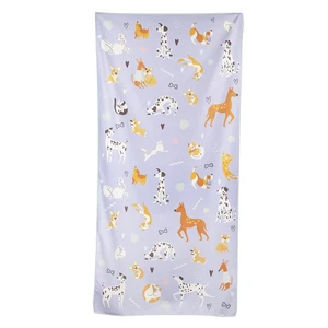 Spokey KIDDY Speedy Sports Towel, 80 x 160 cm, Doggie