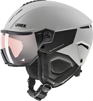 UVEX Instinct Visor Pro V Grey Mat 56-58 cm Kask narciarski