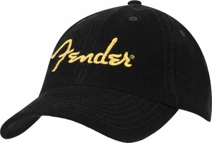 Fender Sapka Gold Spaghetti Logo Corduroy Black