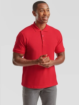 Iconic Polo Friut of the Loom Men's Red T-shirt