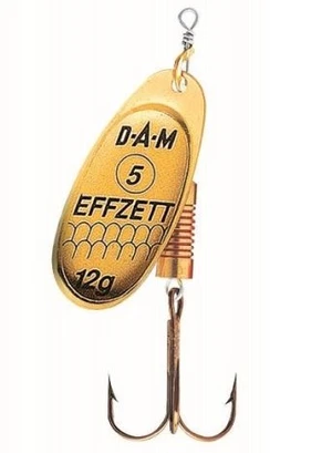 Dam třpytka effzett standard spinner gold-velikost 3 hmotnost 6 g