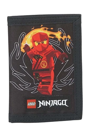 Detská peňaženka Lego NINJAGO chlapčenský, čierna farba, 20288