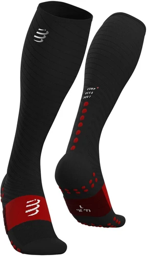 Compressport Full Recovery Black 2M Běžecké ponožky