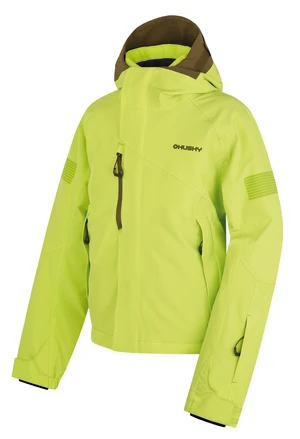 Children's ski jacket HUSKY Gonzal Kids br. green