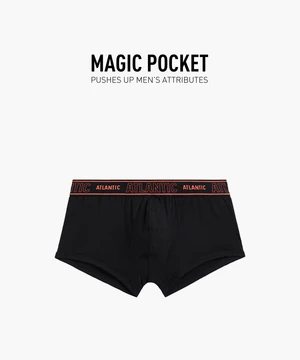 Man Boxers ATLANTIC Magic Pocket - black