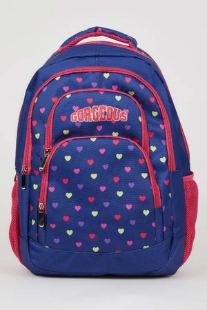 DEFACTO Girls Printed School Backpack