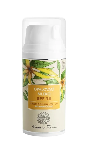 NOBILIS TILIA Opaľovacie mlieko SPF 15 100 ml