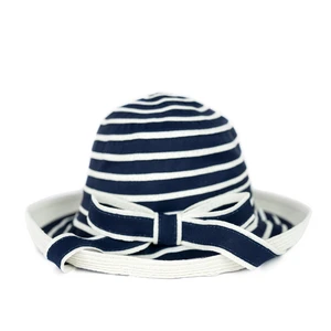 Art Of Polo Woman's Hat Cz23160-2 White/Navy Blue