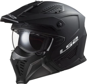 LS2 OF606 Drifter Solid Matt Black S Kask