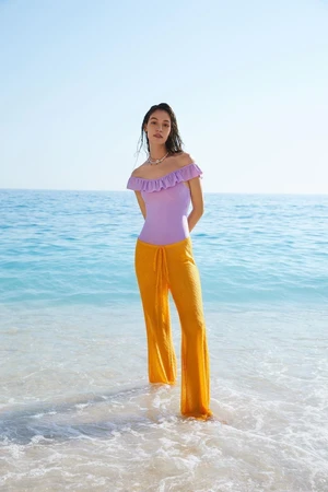 DEFACTO Fall In Love Regular Fit Basic Beach Trousers