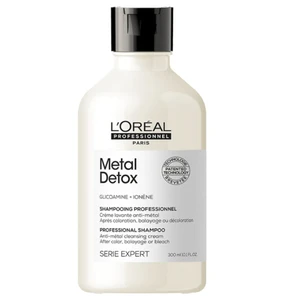 L´Oréal Professionnel Šampón pre farbené a poškodené vlasy, pre lesk vlasov, dlhšie trvajúcu farbu, bohatá textúra Serie Expert Metal Detox ( Professi