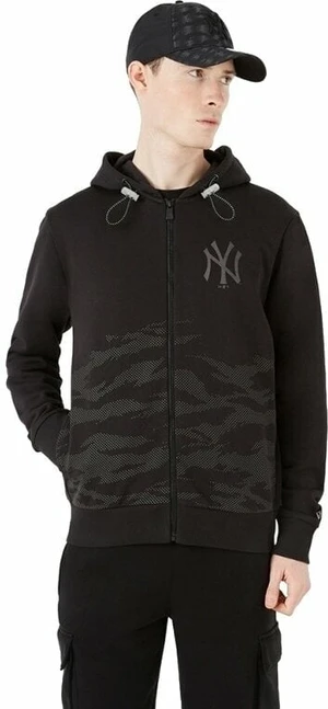 New York Yankees MLB Reflect Camo FZ Black M Hanorac