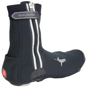 Sealskinz All Weather LED Cycle Overshoe Black S Husa protectie pantofi