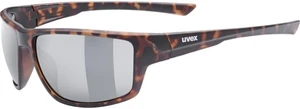 UVEX Sportstyle 230 Havanna Mat/Litemirror Silver Fahrradbrille