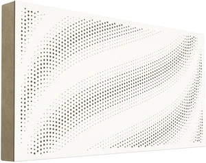 Mega Acoustic FiberPRO120 Tangens White/Beige Absorbent Holzplatte