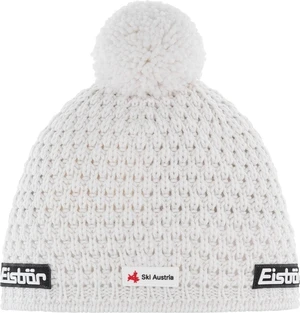 Eisbär Trail Pompon SKA Beanie White UNI Čiapka