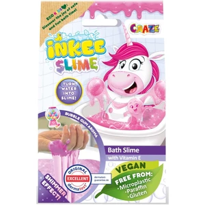 Craze INKEE Slime farebný sliz do kúpeľa Pink 100 g