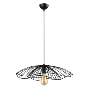 Czarna lampa wisząca Squid Lighting Root, wys. 111 cm