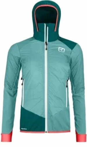 Ortovox Swisswool Col Becchei Hybrid Jacket W Ice Waterfall XL Jachetă