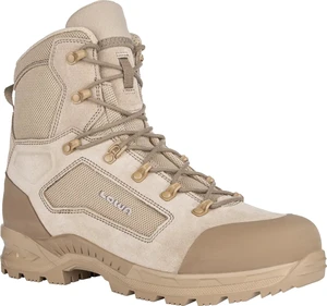 Obuv Breacher S MID LOWA® – Khaki (Farba: Khaki, Veľkosť: 48,5 (EU))